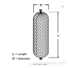 Sack Gabion Mesh Hexagonal Drahtnetze